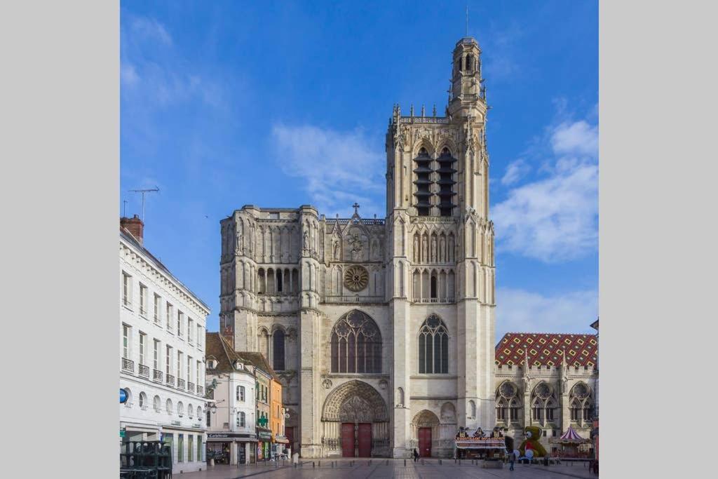Le Cocoon / Proche Gare / Netflix Apartment Sens Exterior foto